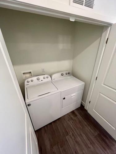 One Bedroom Apartments in Ogden, UT - Apartment Laundry Room with Full-Size Washer and Dryer