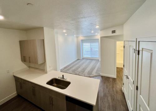 One Bedroom Apartments in Ogden, UT - Kitchen with View to Living Room