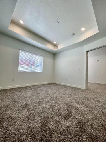 Two Bedroom Apartments in Ogden, UT - Apartment Bedroom with Vaulted Ceiling